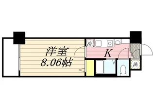 エンクレスト赤坂壱番館【9階】の間取り