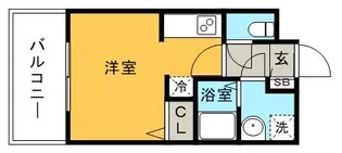 エンクレスト西公園Ⅲ【7階】の間取り