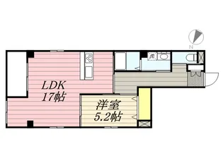 アーバンブルー藤【4階】の間取り