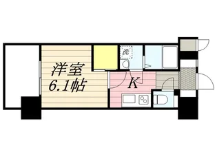エンクレスト天神FOCUS【2階】の間取り
