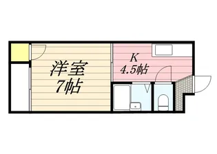 アーバン和白丘【3階】の間取り