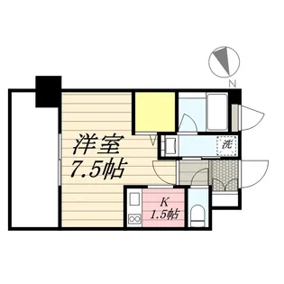 エンクレスト博多REY【11階】の間取り