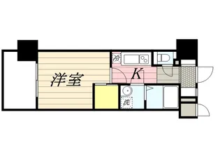 エンクレスト天神MERSⅡ【4階】の間取り