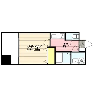エンクレスト博多駅前Ⅲ【7階】の間取り