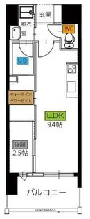 ベイグランデ【5階】の間取り