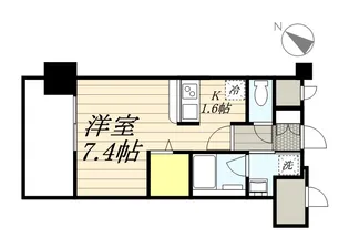 エンクレストベイサイド通り【5階】の間取り