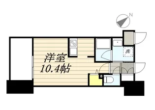 エンクレスト博多駅南SHARE【1103号室】の間取り