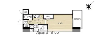 VOLARE HAKATA【8階】の間取り