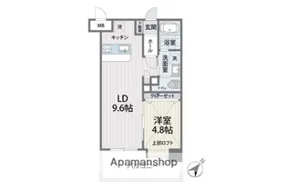 S−FORT筑紫通り【1006号室】の間取り