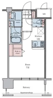 エンクレストベイサイド通り【10階】の間取り
