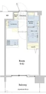 エンクレスト博多駅東Ⅱ【8階】の間取り