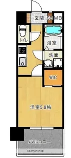サヴォイ 博多スーペリア【9階】の間取り