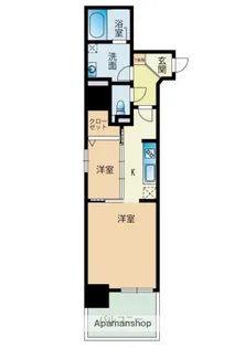 サニークレスト赤坂【3階】の間取り