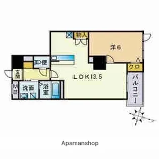 S-FORT警固タワー(旧サムティ警固タワー)【20階】の間取り