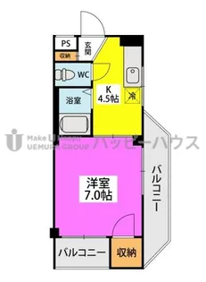 アーバン和白丘【305号室】の間取り