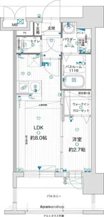 グランフォーレ千早プレミア【15階】の間取り