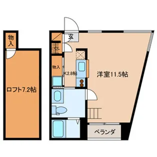 ヌーヴェル・ONE【1階】の間取り