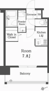 エンクレスト博多REY【13階】の間取り
