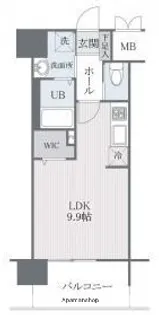 タワーズ高砂【14階】の間取り