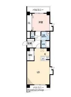 DSONE【7階】の間取り