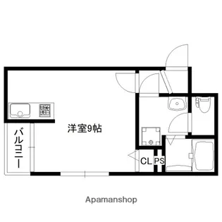 イル・カーサ大橋南【2階】の間取り