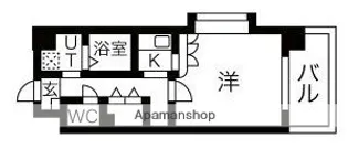 サムティ筥崎宮前【7階】の間取り