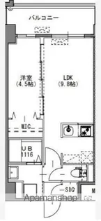 S-RESIDENCE中呉服【4階】の間取り