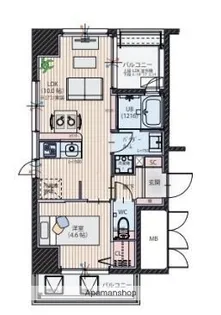 シンセラティ薬院【1010号室】の間取り