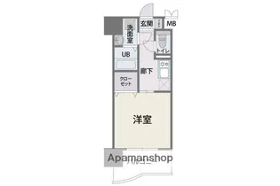 CAVANA天神【3階】の間取り