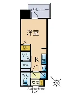 ModernPalazzo天神東NEURO【3階】の間取り