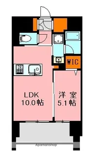 CIDNAL THE PLACE【5階】の間取り