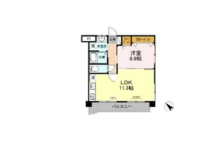 大神第6ビル【2階】の間取り