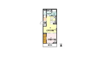 オーブ【1階】の間取り