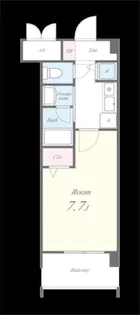 ウィンビー小田部【3階】の間取り