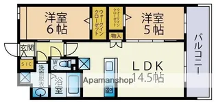 ビーコンヒル田島【5階】の間取り