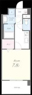 フランディオール桜並木【4階】の間取り