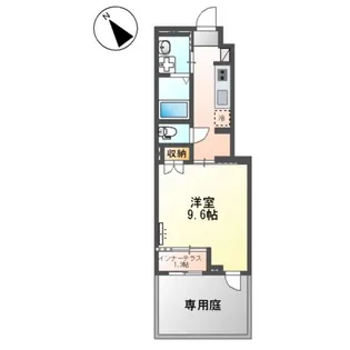 MAISON CHEMIN (メゾン・シュマン)【1階】の間取り