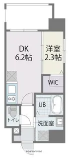 アルティザ箱崎駅前【8階】の間取り