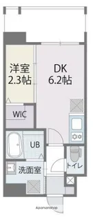アルティザ箱崎駅前【2階】の間取り