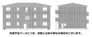 BLISS長尾 壱番館【2階】の外観