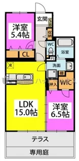 Canoa【1階】の間取り