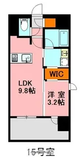 デュ・レジア博多レジデンス【4階】の間取り