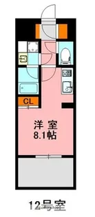 デュ・レジア博多レジデンス【6階】の間取り