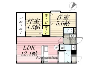 LUXCAS大橋【3階】の間取り