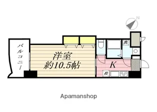 ロイヤル博多駅前【4階】の間取り