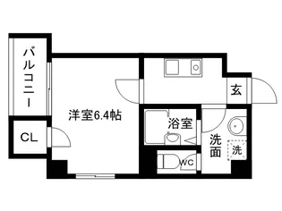 サクセス白金【0304号室】の間取り
