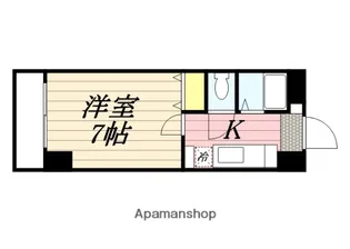 ロイヤル天神南【8階】の間取り