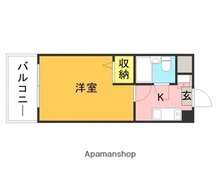 メゾン・ド・コンフォート【10階】の間取り