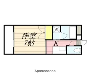 KEN’Sマンション井尻【2階】の間取り