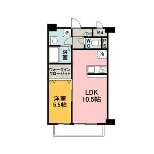 プレミアムワン【3階】の間取り
